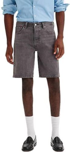 Levi's Heren 501ORIGINAL Shorts Zwart, Lets Go To The Moon, 29W
