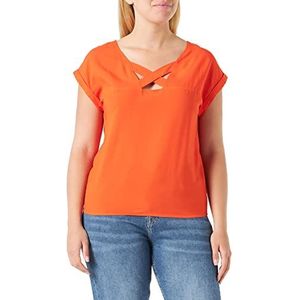 s.Oliver Dames blouses top, oranje, 38