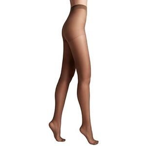 Conte elegant matte damespanty met zijdeeffect - versterkte dunne panty damespanty extreem flexibel - NUANCE 40 beige maat 9 Bruin Maat 4
