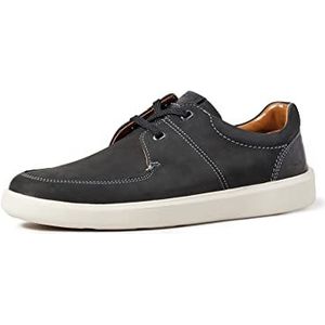 Clarks Cambro Lace Sneakers voor heren, zwart, 45 EU