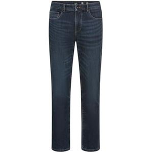 camel active 5-pocketbroek met thermische functie - Maat menswear-33/32 - Indigo blauw