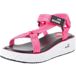 Pollini JA16365I0IIX5604, damessandalen, fuchsia, 41 EU, Fuchsia, 41 EU