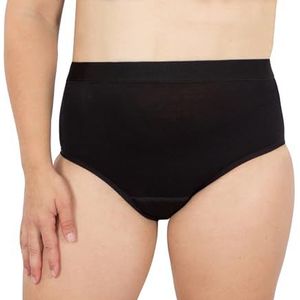 Inlegslip - Zwart - Katoen - Onzichtbare Bescherming