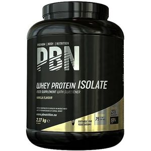 Premium Body Nutrition - Whey ISOLAT-poeder, 2,27 kg, vanille - 75 porties