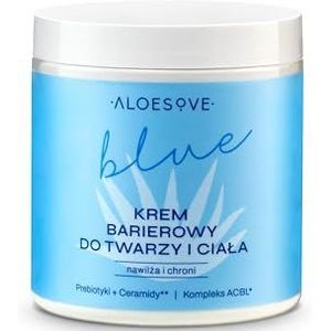 ALOESOVE Krem do twarzy i ciała 250 ml – wegański, nawilżający, regenerujący, do wszystkich rodzajów skóry