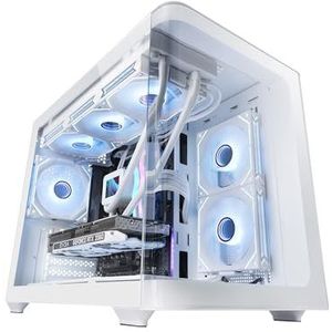 Mars Gaming - MC-FUSIONM - Micro-ATX Mini-Toren - Zwart - Glas