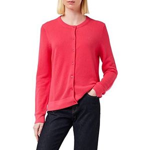 GANT Katoenen piqué-vest voor dames, Sunset Pink, M