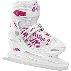 Roces Jokey Ice 3.0 Meisjesschaatsen, wit-roze, 26-29