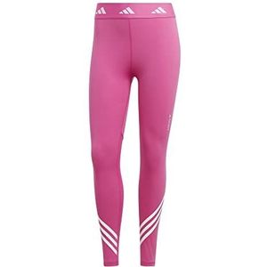 adidas Dames Techfit 3-Stripes Leggings, Semi Lucid Fuchsia, L Short