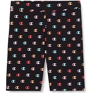 Champion Legacy American Classics-all-over shorts voor meisjes, zwart, 15-16 jaar