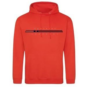 Redskins Sweatshirt Sweatshirt Hoodie Sport Print Kleding Kinderen Jongens en Meisjes Winter Warme Fleece Model RS4172 Rood 8 Jaar, Rood, 8 ans