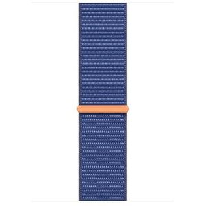 Apple Watch Band - Geweven sportbandje - 45 mm - Oceaanblauw - One Size