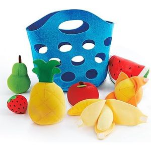 Hape E3169 Fruit Basket - Soft Food Accessories - Suitable for 18 months and up