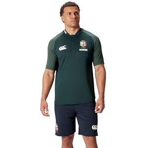 Canterbury Heren British and Irish Lions Poly Polo T-Shirt, Scarab, 3X-Large