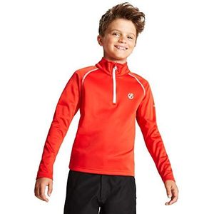 Dare 2b Kinderen Bestaan Core Stretch Warm Backed Gebreide Snel Drogen Half Zip Fleece