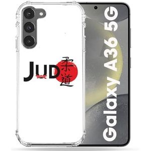 Cokitec Versterkte beschermhoes voor Samsung Galaxy A36 5G Sport Judo Logo
