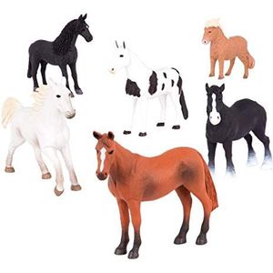 Terra by Battat Paardenset – gedetailleerd plastic miniatuur Horse Toys