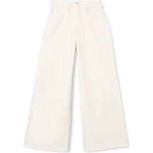 7 For All Mankind Zoey Milk Jeans voor dames, Wit, 48