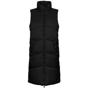 Bestseller A/S VMUPPSALA 3-4 Waistcoat Noos PTT gewatteerd vest, zwart, L/P voor dames, Zwart, L/P