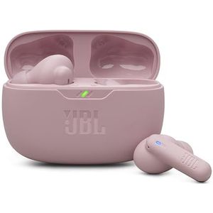 JBL Wave Beam 2 - True Wireless Oordopjes - Roze - Noise Cancelling - 40 uur Afspeeltijd