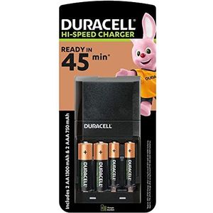 Duracell 45 minuten batterijlader, verpakking van 1