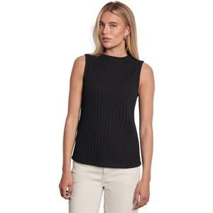 Street One Studio Damestop met geribbelde structuur, zwart, 44