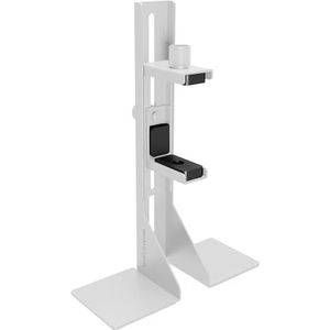 Mars Gaming MCA-GCBPRO, Grafische Kaart Houder, Verticale en Horizontale GPU-Steun, Antislip Magnetische Basis, Stevige Stalen Constructie, Universele Verstelbare Klem, Wit