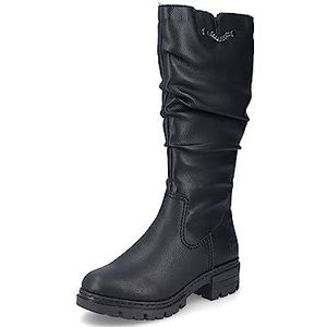 Rieker DAMES Laarzen 76891, Vrouwen Winterlaarzen,winter laarzen,outdoor schoenen,warm,Zwart (schwarz / 00),36 EU / 3.5 UK