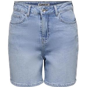 Onljosephine Stretch Emb Shorts DNM Azg, blauw (light blue denim), L
