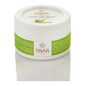 Voet-gelbalsem met slakkenafscheiding bij gebarsten huid en hoornvlies