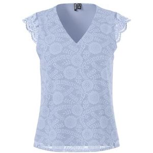 PIECES - PCOLLINE - Blouseshirt - Smoky Blue - Gevoerde Zoom