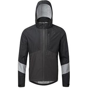 Altura Heren Typhoon Waterdichte Reflecterende Fietsen Jas - Zwart - 3XL