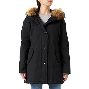 Marc O'Polo Dames 71139, korte jas, warme winterjas, zwart (black 990), 32