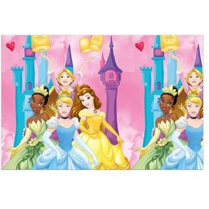 Procos - Disney Princess Live Your Story kunststof tafelkleed (180 x 120 cm), meerkleurig, 93850