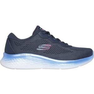 Skechers Skech-LITE PRO prachtige stappen voor dames, marineblauw mesh/blauwe trim, 6 UK, Navy Mesh Blauwe Trim, 39 EU