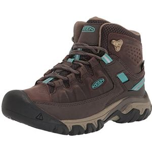 KEEN Targhee 3 Mid waterdichte wandelschoenen voor dames, Koffieboon porselein, 35 EU