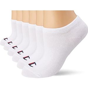 Champion Casual sokken (Pack van 6), Wit, 43-45 EU