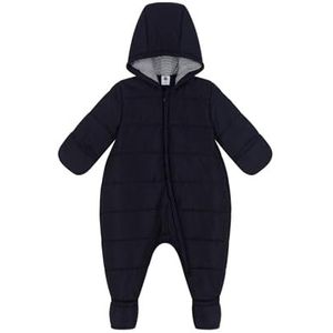 Petit Bateau Compiloot met lange mouwen voor baby's, smoking, 12 Maanden