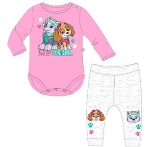 Disney PAW 51122294-S1-12M 2-delige set sweater + broek (3 tot 23 maanden), Paw Patrol, zacht en warm: sweatshirt + joggingbroek, gemengd patroon, voor meisjes en jongens, model PAW 51122294-S1-12M