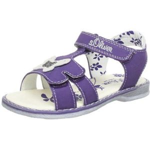 s.Oliver Casual 5-5-38212-20 meisjes sandalen, Violet Purple 519, 26 EU