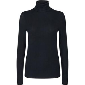 NÜMPH Nubowie Rolneck Rib - NOOS Caviar XL Womens, caviar, XL