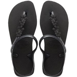 Havaianas Flash Urban Plus sandaal voor dames, Zwart Donker Grijs, 37/38 EU