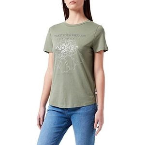 Q/S designed by Dames T-Shirt, dennengroen, XS