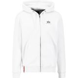 Alpha Industries - Basic Zip Hoodie - Groen - Katoen/Polyester