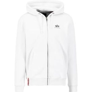 Alpha Industries - Basic Zip Hoodie - Groen - Katoen/Polyester