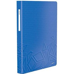 Leitz A4 Display Book, 80 Zakken, 160 vel Capaciteit, Transparante Zakken, Blauw, Urban Chic Range, 46520032