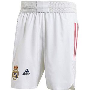 Adidas RM BB H Shorts voor heren, wit/rood, maat S