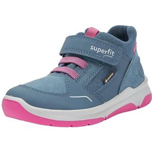 Superfit Cooper Hardloopschoen voor meisjes, Blauw Roze 8030, 22 EU Schmal
