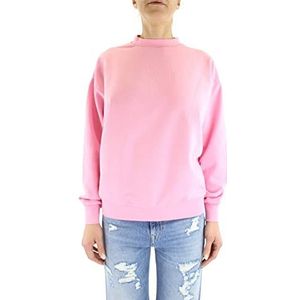 Replay Sweatshirt voor dames Second Life van 100% katoen, 307 Candy pink., L