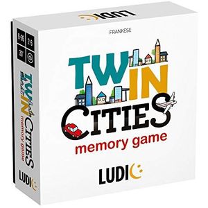 Ludic - Twin Cities – gezelschapsspel voor het hele gezin, meerkleurig